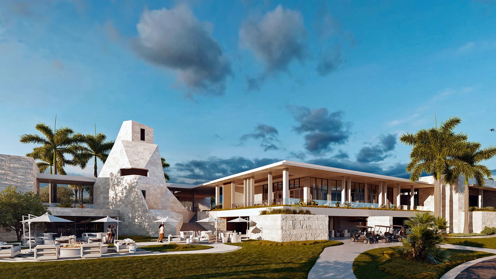 Clubhouse at Panther National, Florida